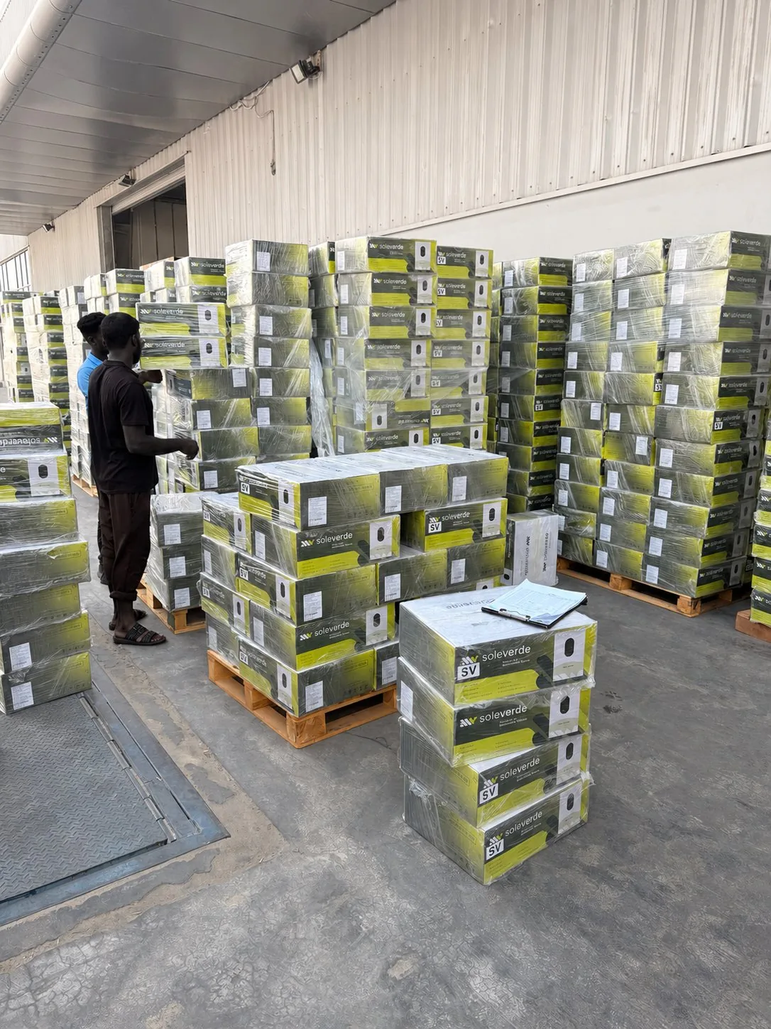 Warehouse stock